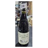 vintage 1998 red  VACQUEYRA wine