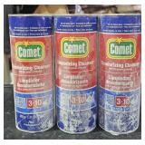 3 Comet deodorizing cleanser
