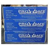 3Lots 1ea  Pro-Safe powder free disposable nitrile