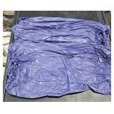 Machine workers plastic protective sleeves