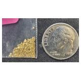 0.52 GRAMS REAL ALAKIAN GOLD NUGGETS/