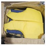 Box of Life Vest For Water