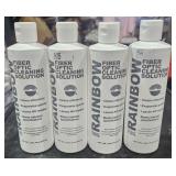 2 Lots 2ea   bottles Rainbow fiber optic cleaning