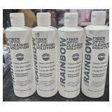 2 Lots 2ea   bottles Rainbow fiber optic cleaning