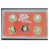 2007 Silver Proof Set US Mint 50 State Quarters
