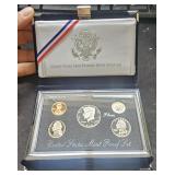 1997 US Mint Premier Silver Proof Set 5 Coins &