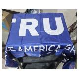 Trump make America great flag