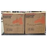 2 Boxes Honeywell Maximum Earplugs w/ Cords