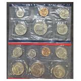 1981 Uncirculated Coin Set P & D Mint Marks 6 Coin