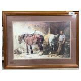Glass framed print ï¿½Passion and Patienceï¿½ by John
