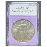 2024 W Silver Eagle $1 1oz Coin
