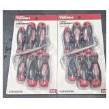 (2) lots 1  Hyper Tough 7-piece screwdriver sets