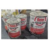 4 cans Oatey all purpose cement