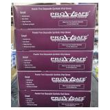 5 powder free disposable synthetic vinyl gloves