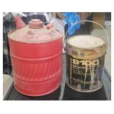 1 gallon Rust-oleum epoxy mastic, vintage gas can