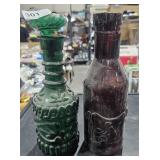 2 vintage bottles