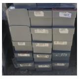 Gray Hardware Storage Bins 15x
