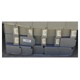 Gray Hardware Storage Bins 15x