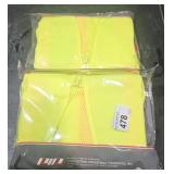 2 large PIP high visibility safety vest