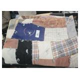 Hand stitched quilt