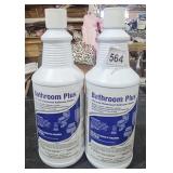 2 Lots 1ea Bathroom Plus Disinfectant Cleaner