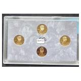 2009 S Lincoln Penny Collection Proof 4 Coins