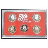 2005 Silver Proof Set US Mint 50 State Quarters