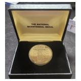 1976 "The National Bicentennial Metal"  Silver