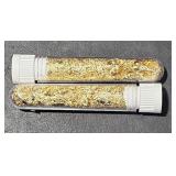 2 Gold Leaf Foil Flake Vials