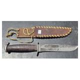 Knife in Sheath