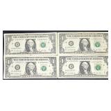 4Lots 1ea Series 2003 Star Federal Reserve $1