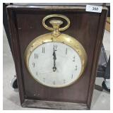 Display wall art clock  17x24
