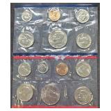 1981 P&D Mints Uncirculated Set 6 Coins