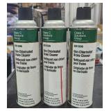 3 Cans BD1506 Non-Chlorinated Brake Cleaner