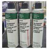 3 Cans BD1506 Non-Chlorinated Brake Cleaner