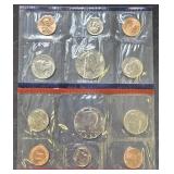 1989 Uncirculated Coin Set  P&D Mint Mark 5 Coins