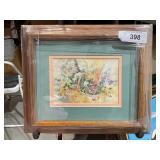 ï¿½Garden Basketï¿½ lithograph Print by artist Jean