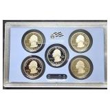 2010 S "America The Beautiful" Proof Set Quarters