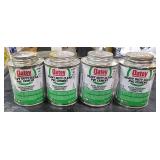 4 Oatey heavy duty clear PVC cement