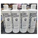 2 lot 2 bttl Rainbow fiber optic cleaning solution