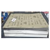 3 True-Max 9" X 11" S/C 1000 grit waterproof sheet