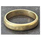 14 Kt Gold Ring 3.68 Gram,  6 1/4 sz