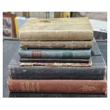 7 Antique Books - Poems & More