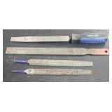 2 Files w/ Handle & 2 No Handles
