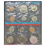 1972 Uncirculated Coin Set P & D Mint Marks 5 Coin