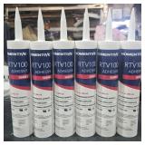 2 Lots  3ea Momentive RTV100 Adhesive