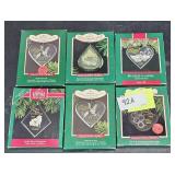 Misc Hallmark Ornaments Lot of 6