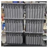 Case- Parts Bins Akro-Mills 33168Grey 6 Bins