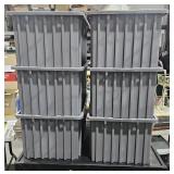 Case- Parts Bins Akro-Mills 33168Grey 6 Bins