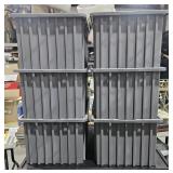 Case- Parts Bins Akro-Mills 33168Grey 6 Bins